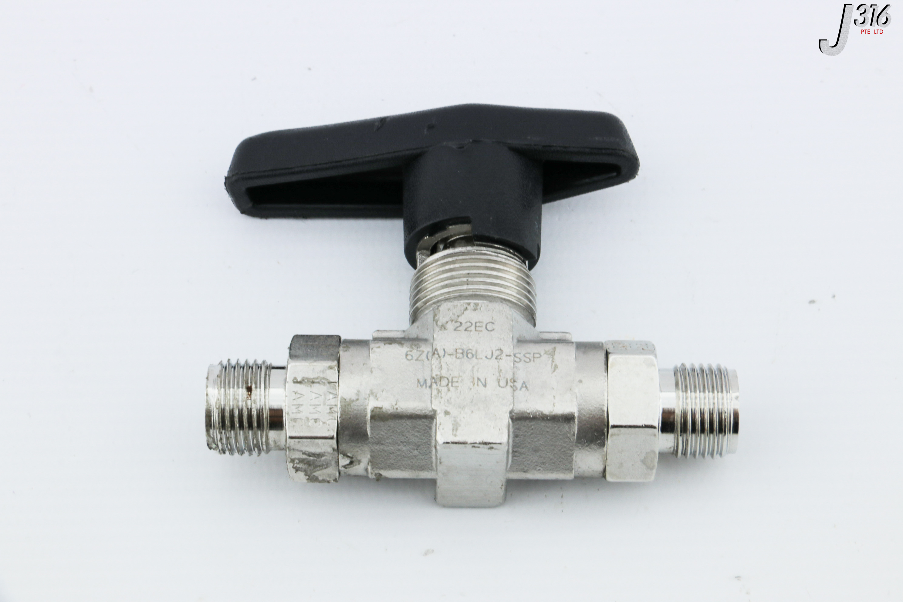 29216 PARKER TWO WAY B-SERIES BALL VALVE 6Z(A)-B6LJ2-SSP – J316Gallery